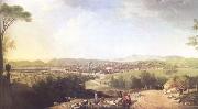 Thomas Patch A distant View of Florence (mk25) oil painting artist